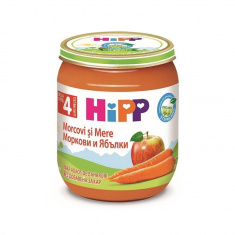 Hipp 4263 Био Пюре от ябълки и моркови 125 гр.