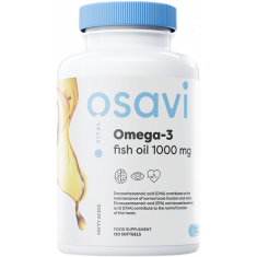 Omega 3 Fish Oil 1000 mg / Lemon Flavor x 120 капсули