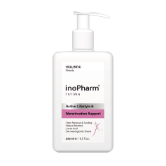 InoPharm Intima Измивен гел при активен живот и менструация 250 ml