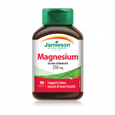 Jamieson Магнезий 250 mg х90 таблетки