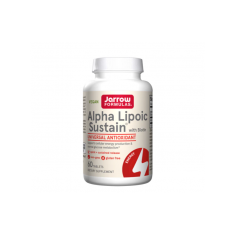 Jarrow Formulas Alpha Lipoic Sustain + Biotin - Алфа Липоева Киселина + Биотин | 120 tabs