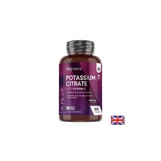 WeightWorld Калий цитрат 690 mg + Витамин C 40 mg – Мускули, нерви и сърце, 180 таблетки