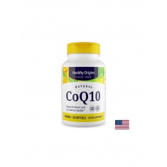 Healthy Origins Коензим Q10 (Убиквинон) – Сърдечно-съдова грижа и клетъчна енергия при повишени нужди, 600 mg, 30 софтгел капсули