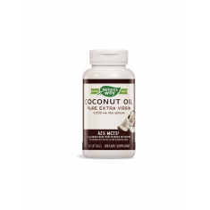Coconut Oil 62% MCTs/ Кокосово масло оргáник 1000 mg х 120 софтгел капсули Nature’s Way