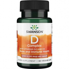 Swanson Комплекс от Витамин Д2 и Д3
