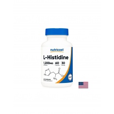 L-Хистидин – За имунитет и клетъчна защита, 600 mg, 60 капсули