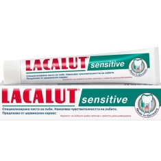 Lacalut Sensitive Паста за зъби с ензими 75 ml