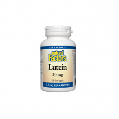 Natural Factors Лутеин 20 mg х60 капсули