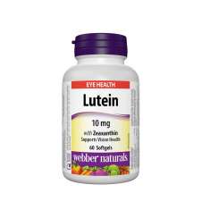 Webber Naturals Лутеин 10 mg х60 софтгел капсули