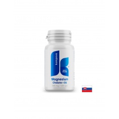 Магнезий бисглицинат 80 mg + Витамин B6 10 mg – Спокоен сън и нервна система, 120 капсули