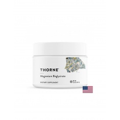 Thorne Магнезий (бисглицинат) – Срещу стрес, крампи и безсъние, 187 g прах
