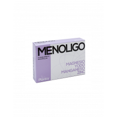 Menoligo Oligoelementos Магнезий, йод, манган, цинк/ При менопауза, 20 ампули за пиене Artesania