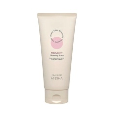 Missha Creamy Latte Почистваща пяна за лице с ягоди 172 ml