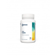Мощен антиоксидант за здраво сърце - Коензим Q10 (липозомна форма) - Lipo CoQ10, 200 mg x 90 капсули