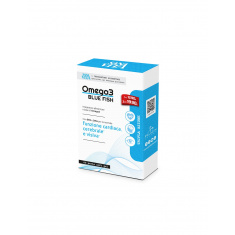 Мозъчна и сърдечна функция - Омега-3 Рибено масло, 500 mg (EPA 175 mg/ DHA/ 125 mg),60 софтгел капсули