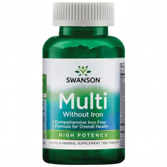 Swanson Мултивитамини без Желязо x130 таблетки