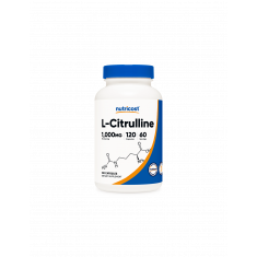 Мускулна маса - Л-Цитрулин (L-Citrulline),1000 mg/120 капсули Nutricost