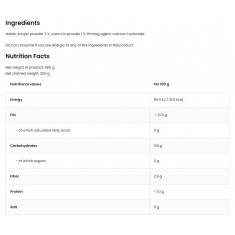 Diet Spaghetti + Carrot / Keto-Friendly Low-Calorie Konjac Noodles