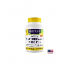 Натокиназа – Здраво кръвообращение и нормално кръвно налягане, 100 mg / 2000 FU, 60 вегетариански капсули