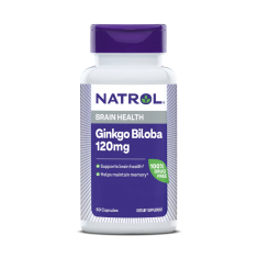 Natrol Ginkgo Biloba 120mg | 60 caps
