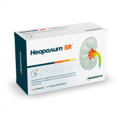Neopharm Неоралит СР срещу причините за бъбречно-каменната болест 540 mg х60 таблетки