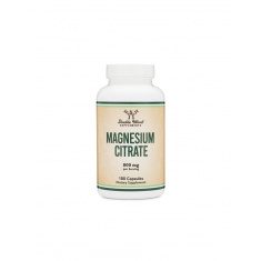 Нервна система и мускулатура - Magnesium Citrate Магнезий (цитрат),180 капсули Double Wood