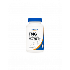 Нормализира нивата на хомоцистеина - TMG Бетаин анхидрид (триметилглицин),750 mg х120 капсули Nutricost