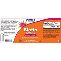 Biotin 5000 mcg