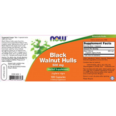 Black Wallnut Hulls 500 mg