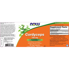 Cordyceps 750 mg