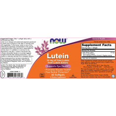 Lutein 10 mg Esters