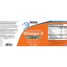 Omega 3 1000 mg / Molecularly Distilled