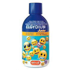 Elgydium Emoji Защита от кариес Детска вода за уста 7-12 500 ml
