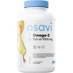 Omega 3 Fish Oil 1000 mg / Lemon Flavor