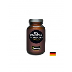 OPC 120 mg + Ресвератрол 200 mg + Каму каму 400 mg – Антиоксидантна защита и анти-ейдж подкрепа, 60 капсули