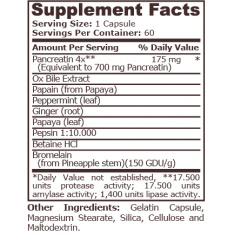 Pure Nutrition - Opti Digest - 60 Capsules