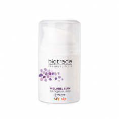 Biotrade Мелабел Уайтенинг Сън Слънцезащитен крем за лице за чувствителна кожа SPF50+ x50 мл