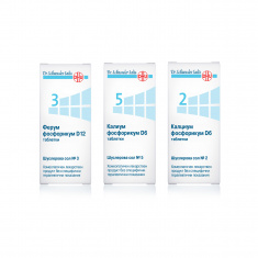 Шуслерови соли Комбинация при желязодефицитна анемия 3 х200 таблетки - DHU + подарък НЕСЕСЕР