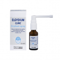 Елгидиум Цикалиум спрей при афти x15ml / Elgydium Clinic Cicalium spray