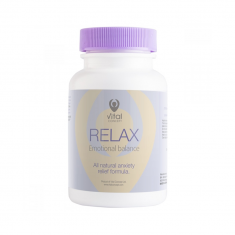 Vital Concept Relax намалява стреса и успокоява съня 60 капс., хранителна добавка