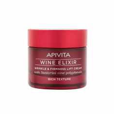Apivita Wine Elixir Коригиращ и стягащ лифтинг крем с лека текстура 50 ml
