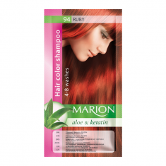Marion Оцветяващ шампоан 93 Гранатово червен (нар) 40 ml