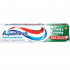 Aquafresh Тройна защита Fresh and Minty Паста за зъби 50 ml