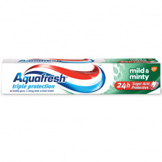 Aquafresh Тройна защита Mild and Minty Паста за зъби 50 ml