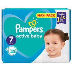 Pampers Active Baby пелени 2 Мини х76 броя