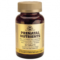 Solgar Пренатал Витамини за бременни х60 таблетки