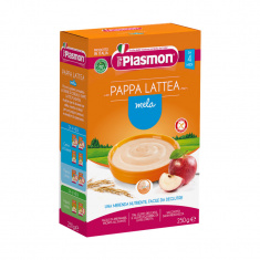 Plasmon 1576 Инстантна млечна каша - ябълки 4+м 250 g