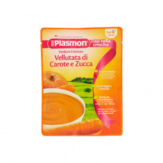 Plasmon 6229 Супа моркови с тиква 6+м 180 ml