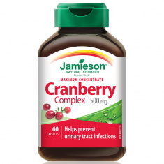  Jamieson Cranberry Complex 500 mg Червена боровинка за уринарен тракт х60 капсули