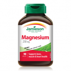Jamieson Магнезий за мускули, кости и сърце 250 mg х90 таблетки